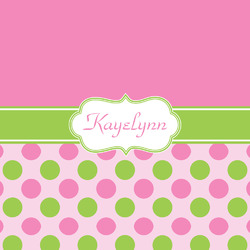 Pink & Green Dots