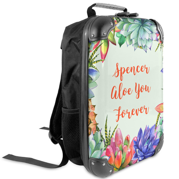 Custom Succulents Kids Hard Shell Backpack (Personalized)