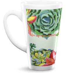 Succulents Latte Mug (Personalized)