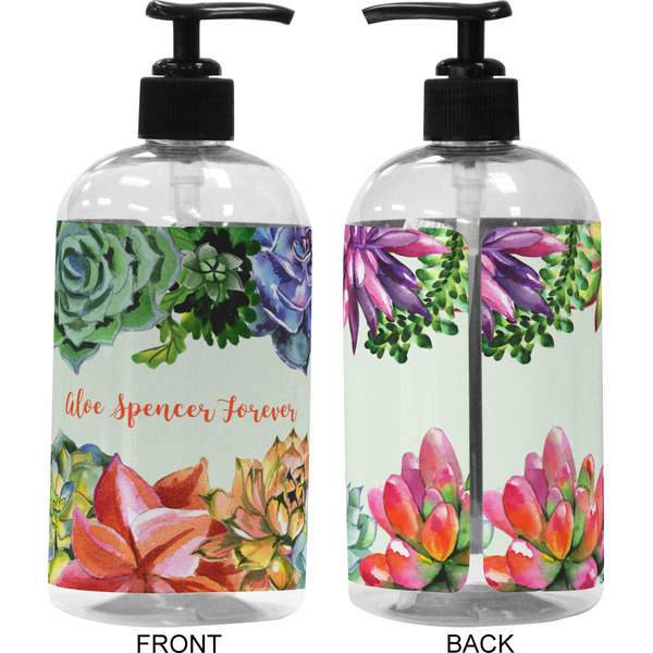 Succulents 16 oz Plastic Liquid Dispenser (Approval)