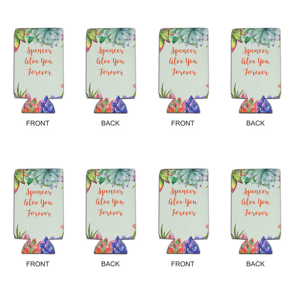 Succulents 16oz Can Sleeve - Set of 4 - APPROVAL