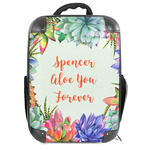 Succulents Hard Shell Backpack (Personalized)