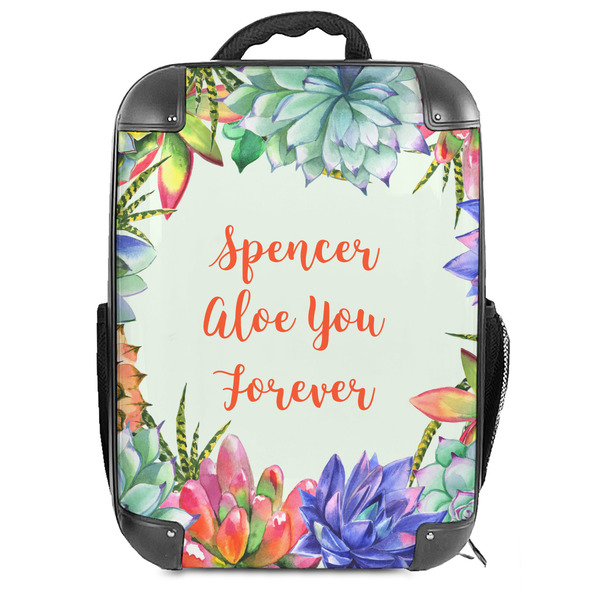 Custom Succulents 18" Hard Shell Backpack (Personalized)