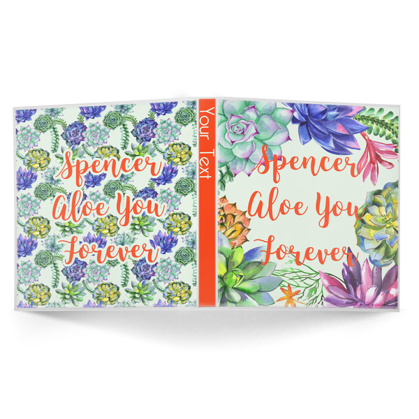 Succulents 3-Ring Binder Approval- 1in