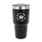 Succulents 30 oz Stainless Steel Ringneck Tumblers - Black - FRONT