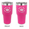 Succulents 30 oz Stainless Steel Ringneck Tumblers - Pink - Double Sided - APPROVAL
