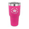 Succulents 30 oz Stainless Steel Ringneck Tumblers - Pink - FRONT