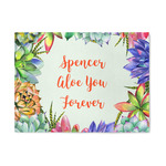 Succulents Area Rug (Personalized)