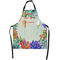 Succulents Apron With Pockets w/ Name or Text