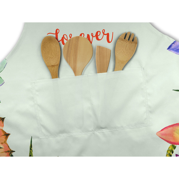 Succulents Apron - Pocket Detail with Props