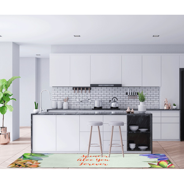 Succulents Area Rug Sizes