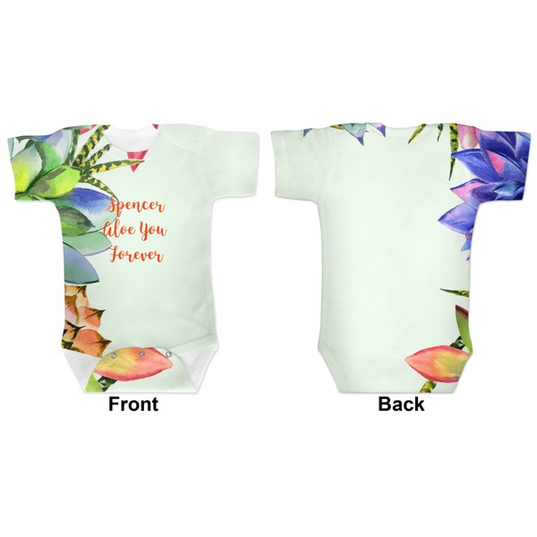 Succulents Baby Bodysuit Approval