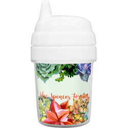 Succulents Baby Sippy Cup (Personalized)