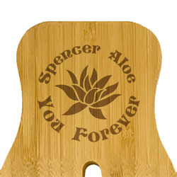 Succulents Bamboo Salad Mixing Hand (Personalized)