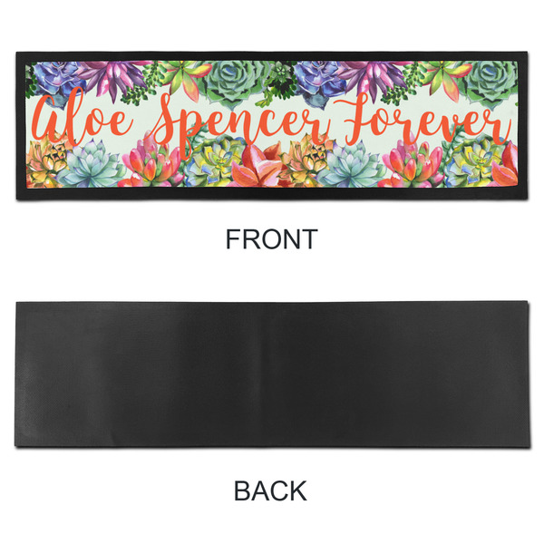 Succulents Bar Mat - Large - APPROVAL