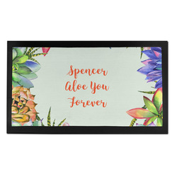Succulents Bar Mat - Small (Personalized)