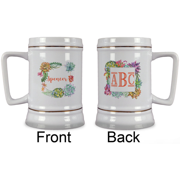 Succulents Beer Stein - Approval