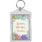 Succulents Bling Keychain (Personalized)