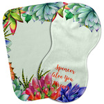 Succulents Burp Cloth (Personalized)