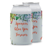 Succulents Can Cooler (12 oz) w/ Name or Text