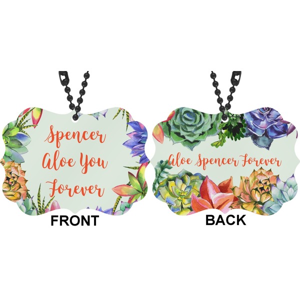 Succulents Car Ornament (Approval)