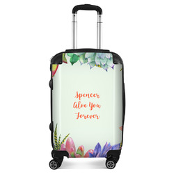 Succulents Suitcase - 20" Carry On (Personalized)