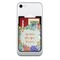 Succulents Cell Phone Credit Card Holder w/ Phone