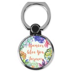 Succulents Cell Phone Ring Stand & Holder (Personalized)