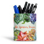 Succulents Ceramic Pen Holder