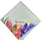 Succulents Cloth Napkins - Personalized Dinner (Folded Four Corners)