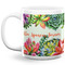 Succulents Coffee Mug - 20 oz - White
