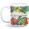 Succulents 20 Oz Coffee Mug - White (Personalized)