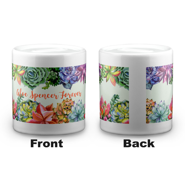 Succulents Coin Bank - Apvl