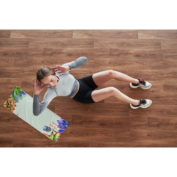 Succulents Cooling Towel- Lifestyle