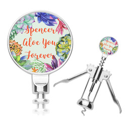 Succulents Corkscrew (Personalized)