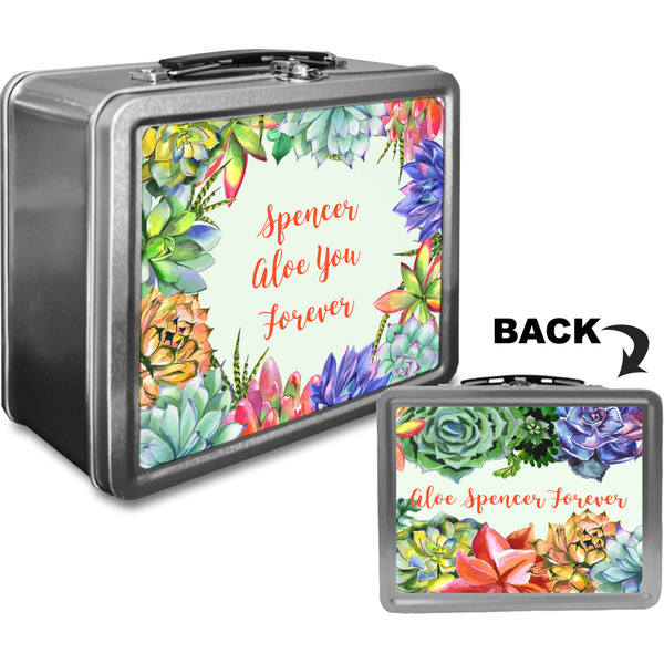 Succulents Custom Lunch Box / Tin Approval