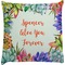 Succulents Decorative Pillow Case (Personalized)