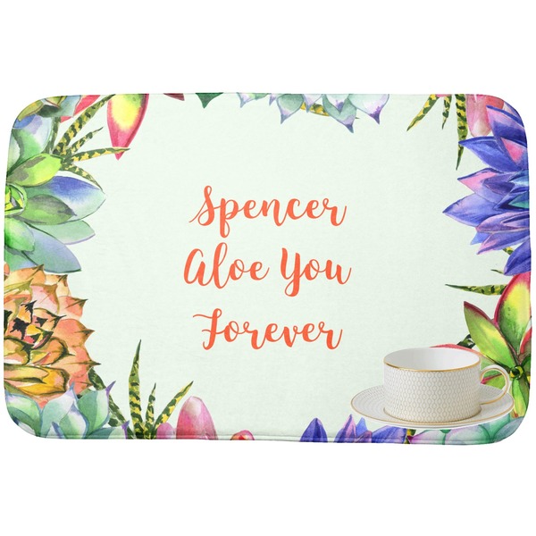 Succulents Dish Drying Mat