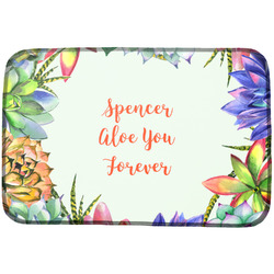 Succulents Dish Drying Mat (Personalized)