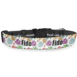 Succulents Deluxe Dog Collar (Personalized)