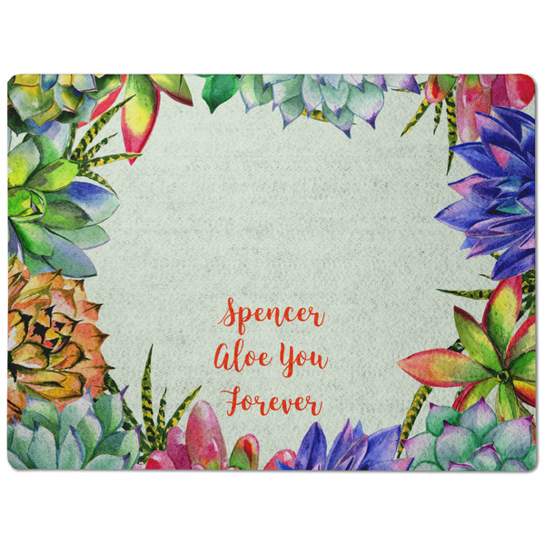 Succulents Dog Food Mat - Medium without bowls