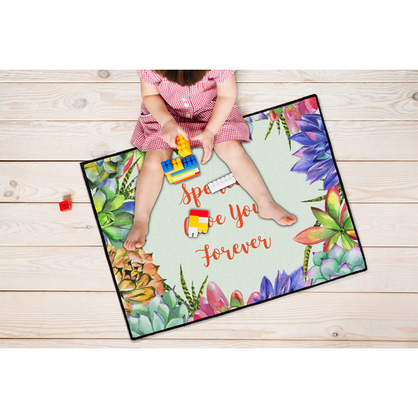 Succulents Door Mats - LIFESTYLE kid