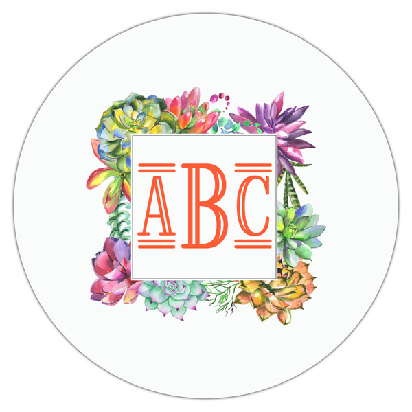 Succulents Drink Topper - Large - Single