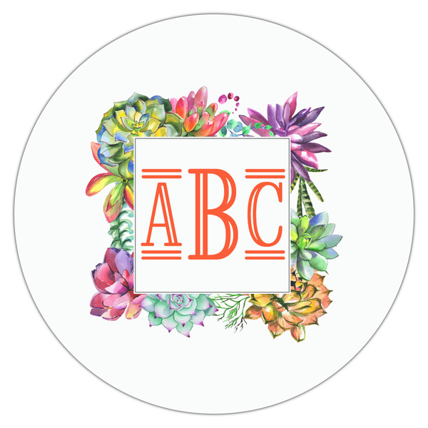 Succulents Drink Topper - XLarge - Single