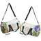Succulents Duffle bag small front and back sides