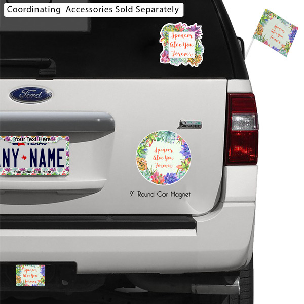 Succulents Exterior Car Accessories