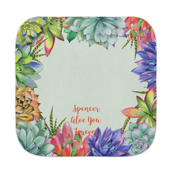 Succulents Face Towel (Personalized)