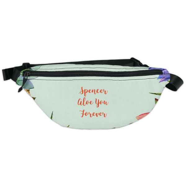 Custom Succulents Fanny Pack - Classic Style (Personalized)