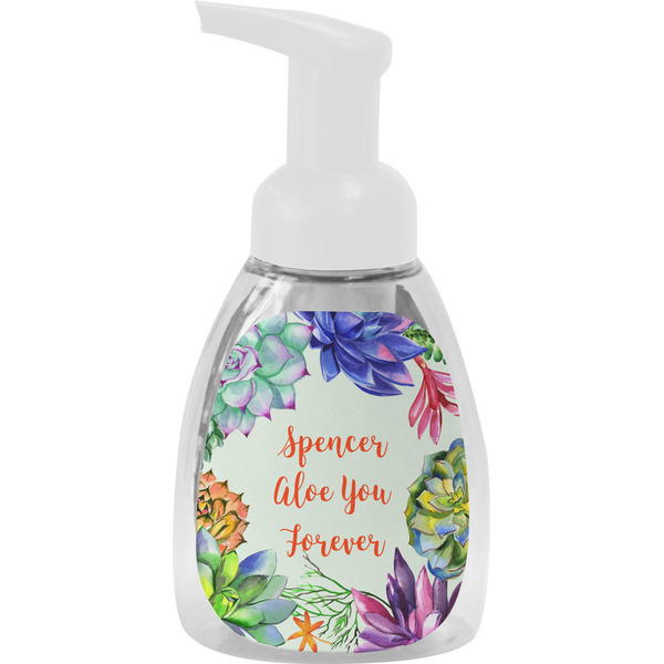 Custom Succulents Foam Soap Bottle (Personalized)