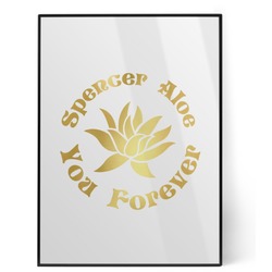 Succulents Foil Print (Personalized)
